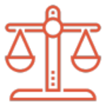 icon-style image of a scale