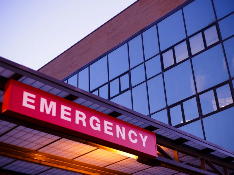 emergency room entrance